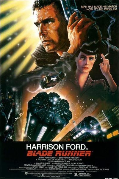 carátula de la película blade runner